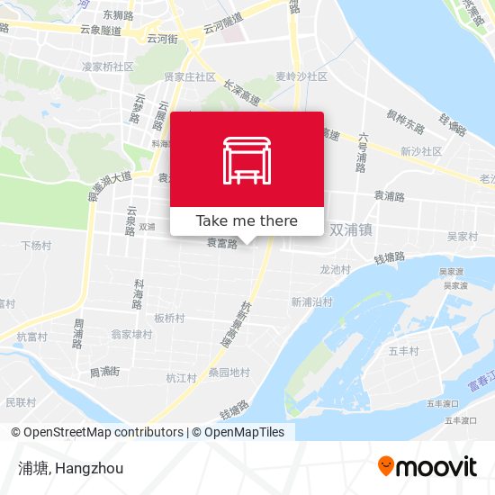 浦塘 map