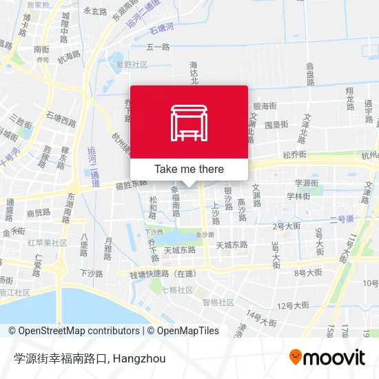学源街幸福南路口 map