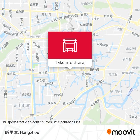 畈里童 map