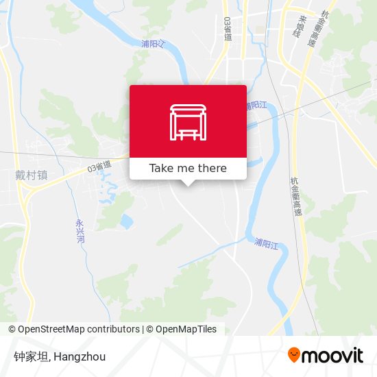 钟家坦 map