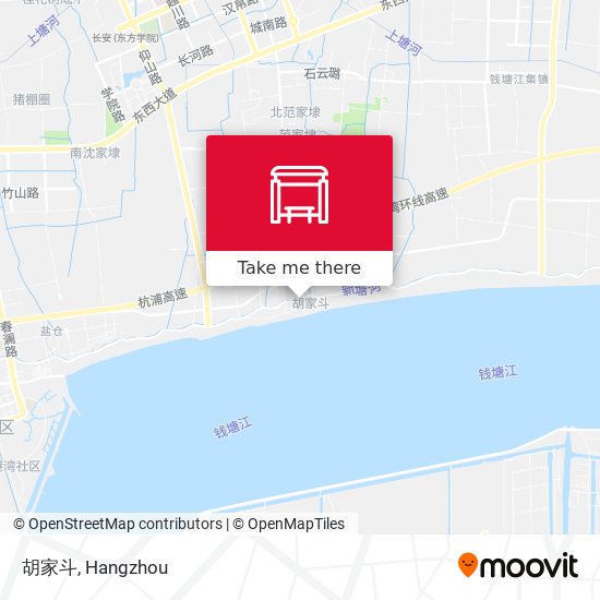 胡家斗 map