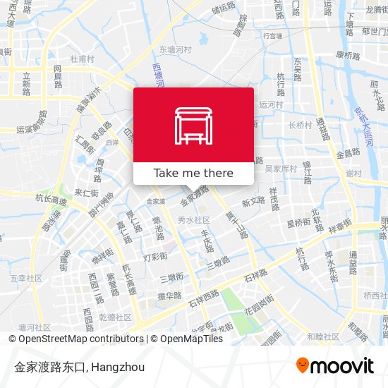 金家渡路东口 map
