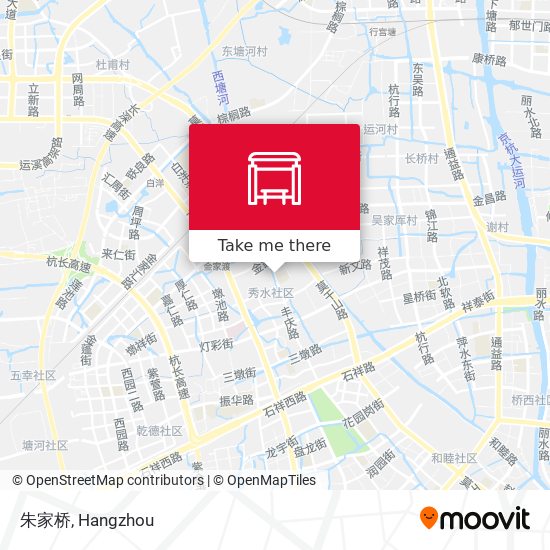 朱家桥 map
