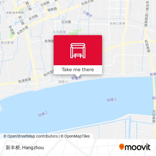 新丰桥 map