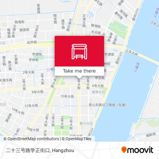 二十三号路学正街口 map