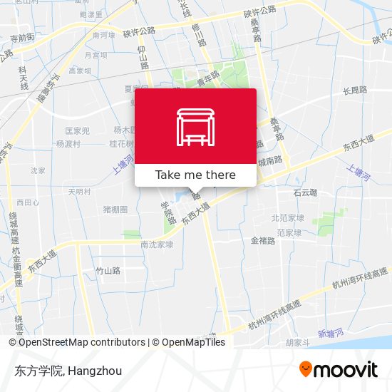 东方学院 map