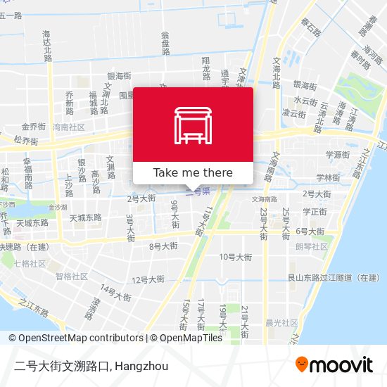 二号大街文溯路口 map