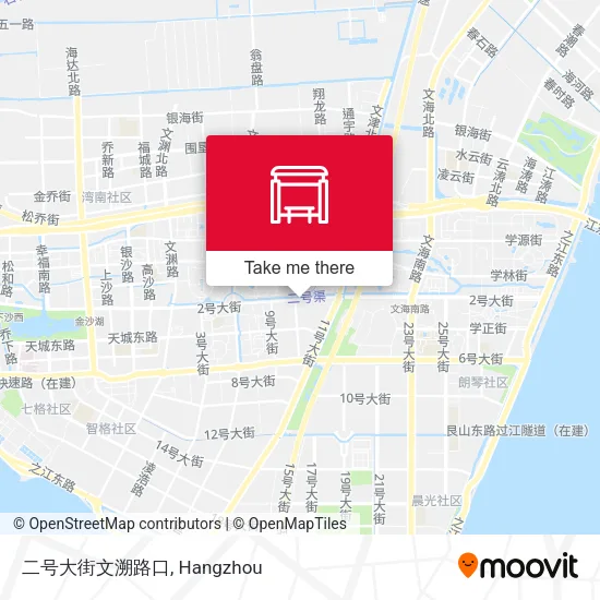二号大街文溯路口 map