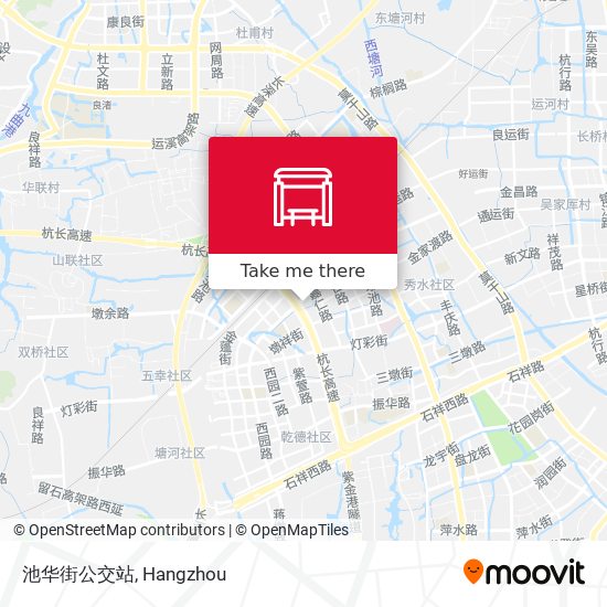 池华街公交站 map
