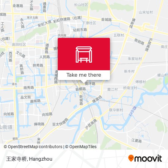 王家寺桥 map