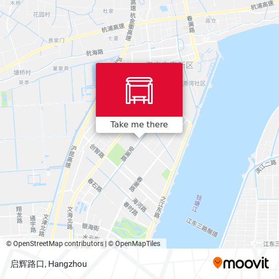 启辉路口 map