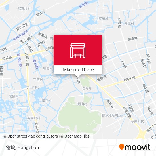 蓬坞 map