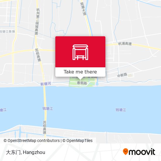 大东门 map