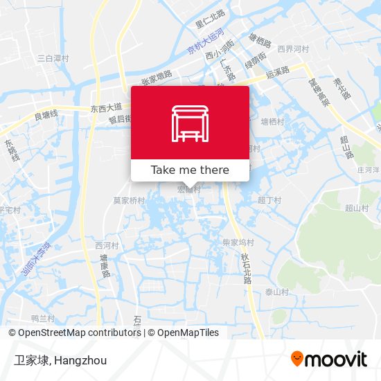 卫家埭 map
