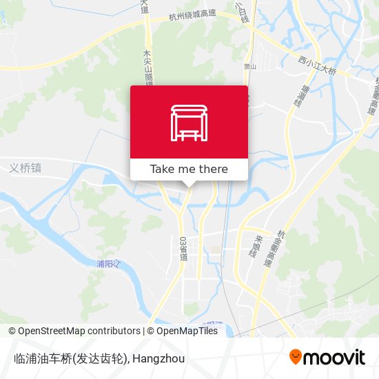临浦油车桥(发达齿轮) map