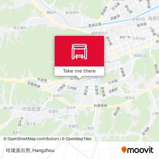 玲珑派出所 map