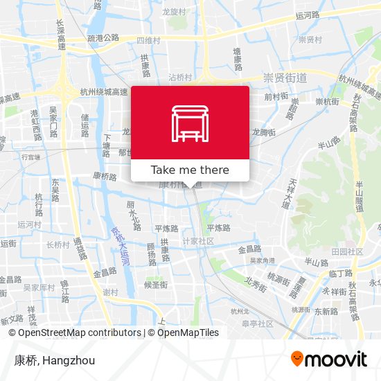 康桥 map