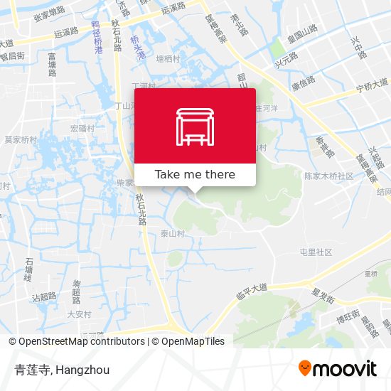 青莲寺 map