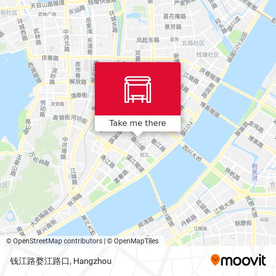 钱江路婺江路口 map