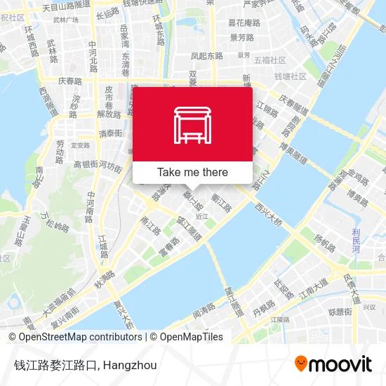 钱江路婺江路口 map