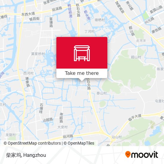 柴家坞 map