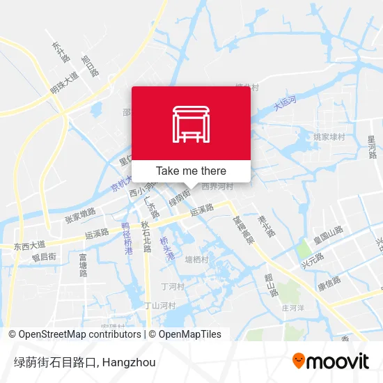 绿荫街石目路口 map