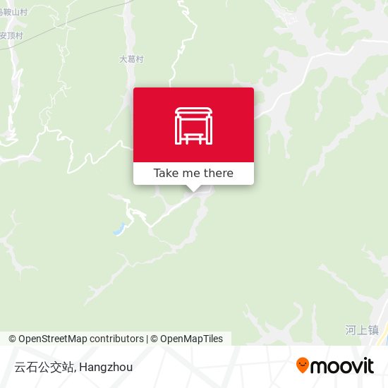 云石公交站 map