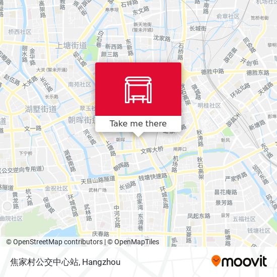 焦家村公交中心站 map