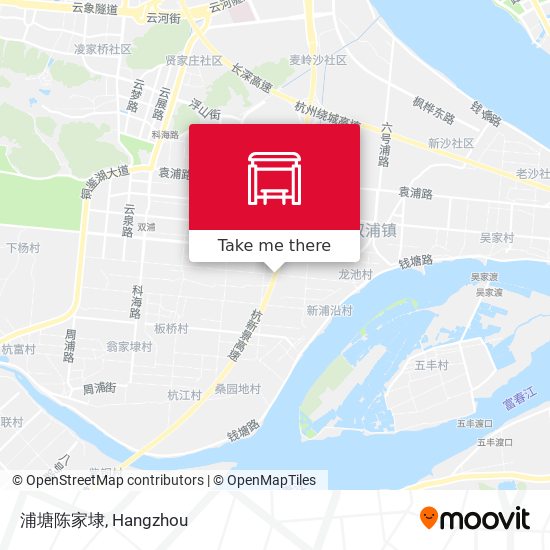 浦塘陈家埭 map