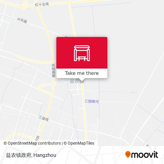 益农镇政府 map