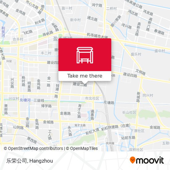 乐荣公司 map
