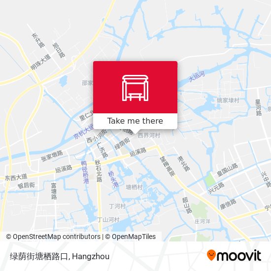 绿荫街塘栖路口 map