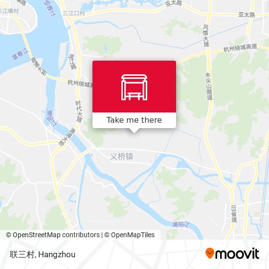 联三村 map