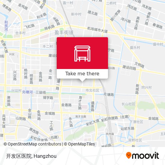 开发区医院 map