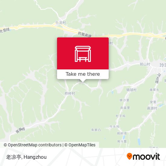 老凉亭 map