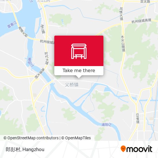 郎彭村 map