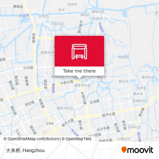 大来桥 map