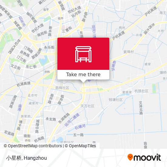 小星桥 map