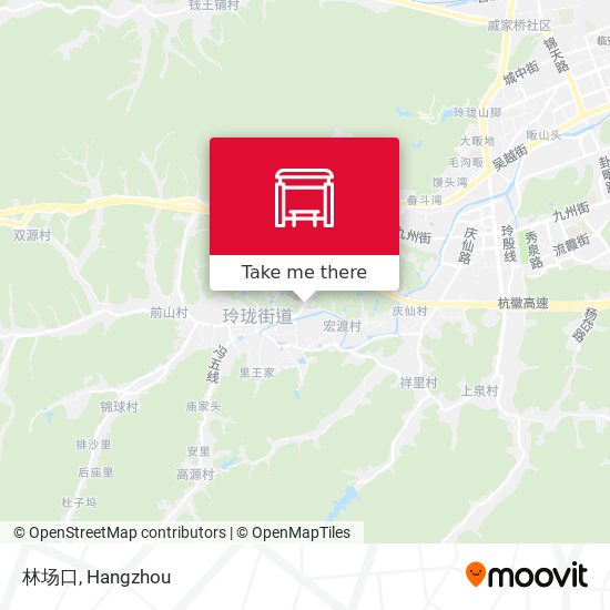 林场口 map