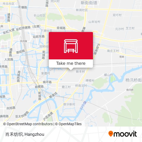 肖禾纺织 map