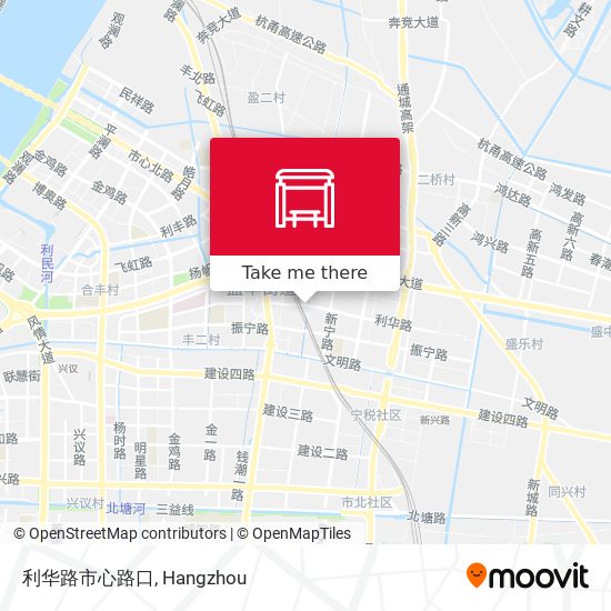 利华路市心路口 map