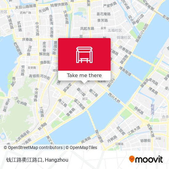 钱江路衢江路口 map