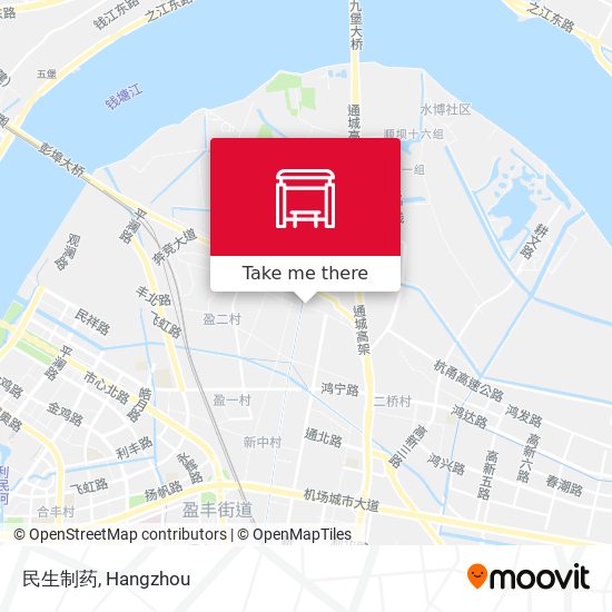 民生制药 map