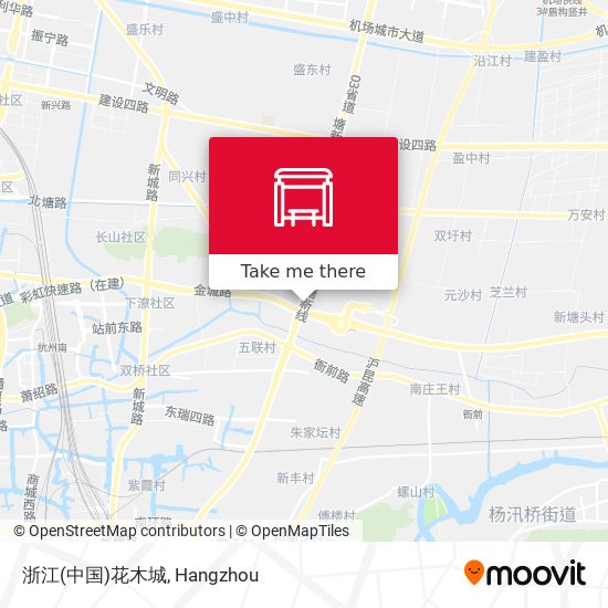 浙江(中国)花木城 map