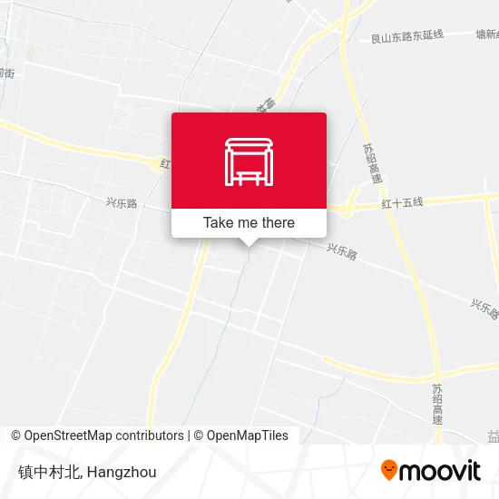 镇中村北 map