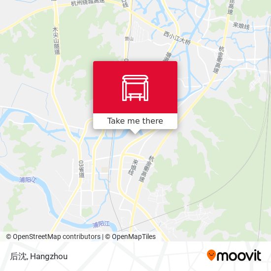 后沈 map
