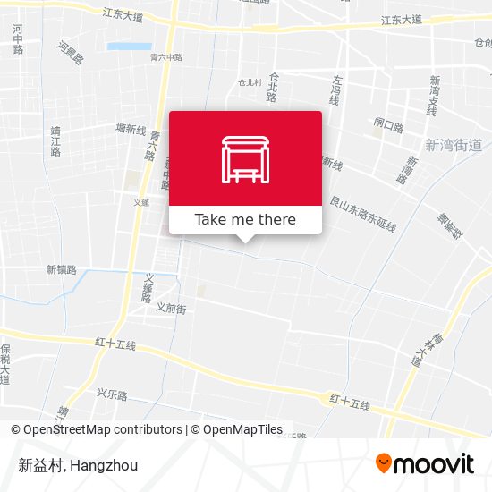 新益村 map