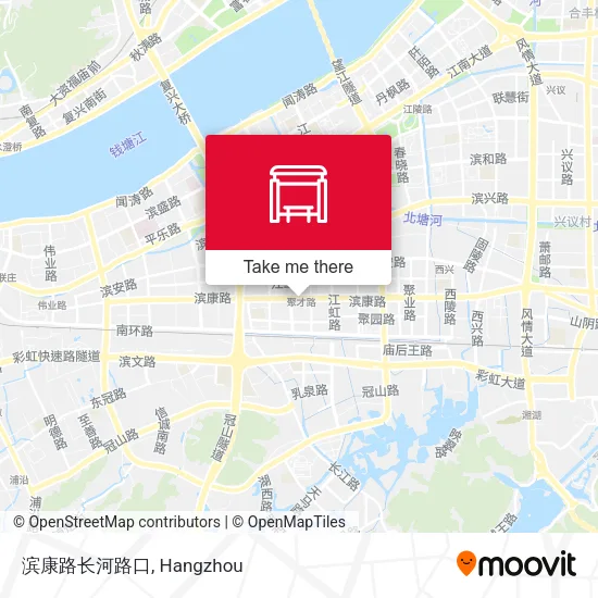 滨康路长河路口 map