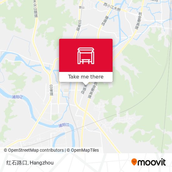 红石路口 map