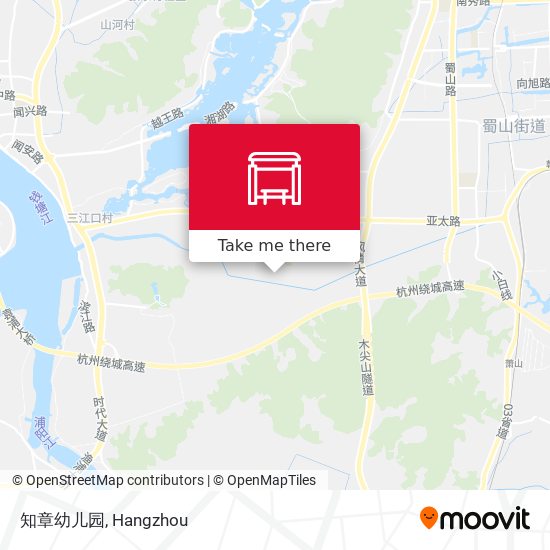 知章幼儿园 map